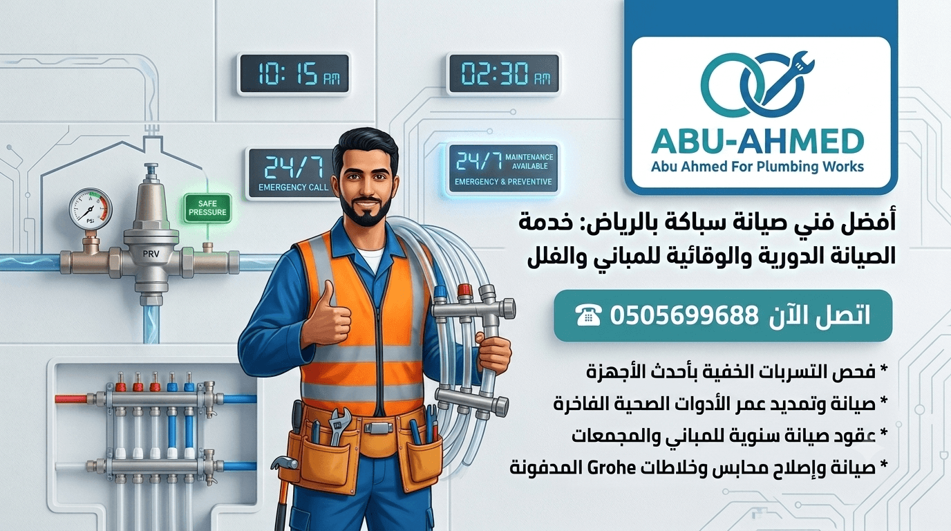 أفضل فني صيانة سباكة بالرياض